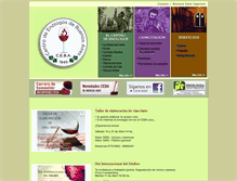 Tablet Screenshot of centroenologos.com